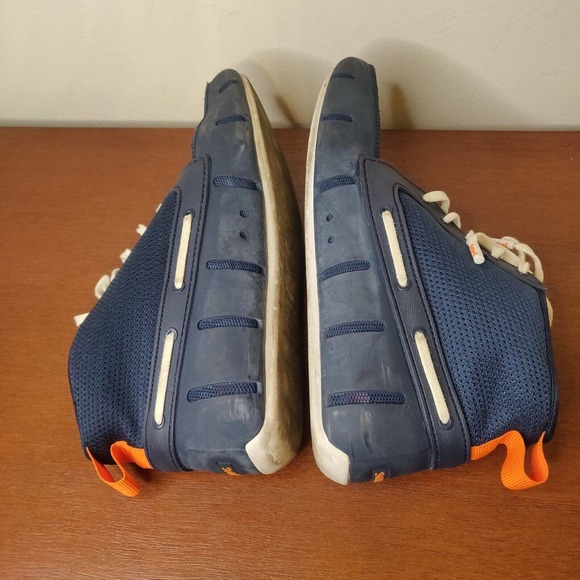 Swims Women's Water Shoes Navy Blue Lace-up Sneakers Size 7. - Picture 4 of 7